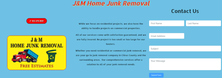 J and M Home Junk Removal